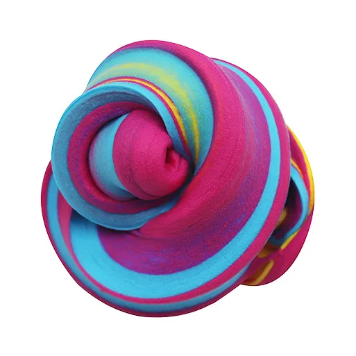 blue yellow red 30gSlme тонкий tricolor хлопок резины грязи DIY тыкать цвет грязи декомпрессии снять головоломки игрушечная глина - Цвет: blue yellow red