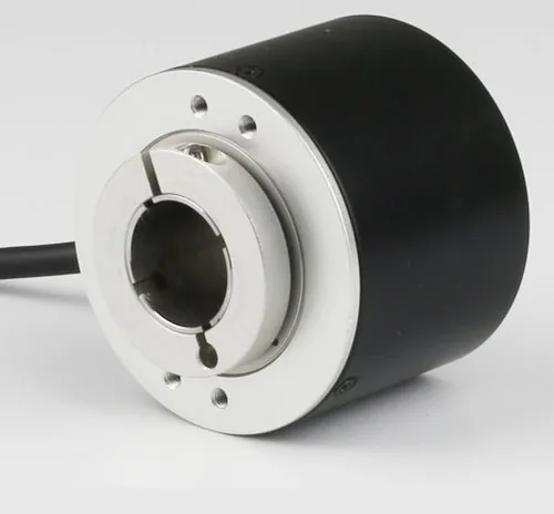 

20mm through hole absolute encoder 14 bit RS422 absolute grey code encoder