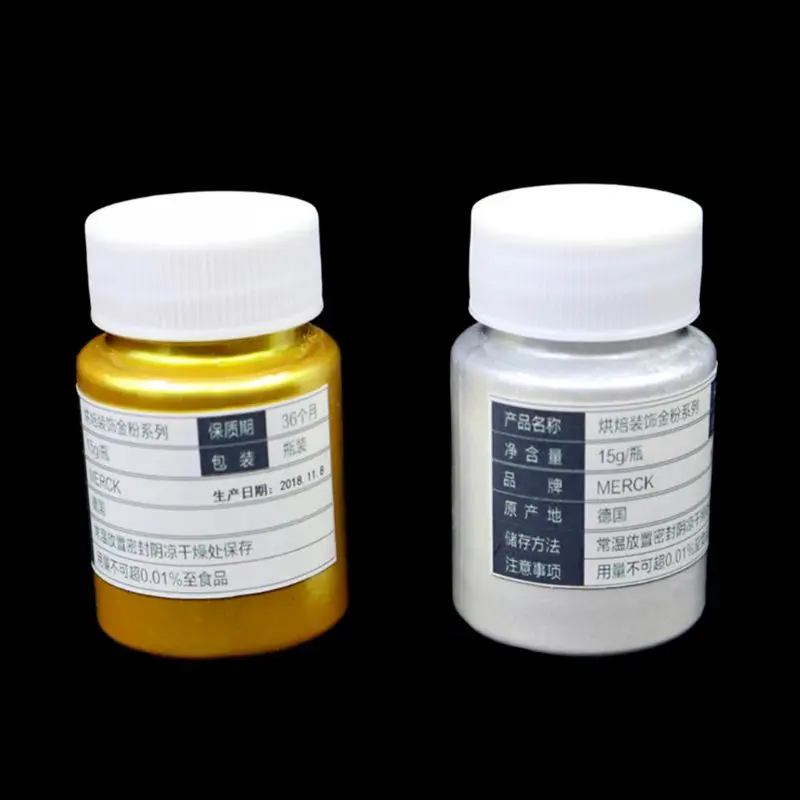 Пигменты пищевые блестящие для украшения пирожных тортов печенья 15 г| |