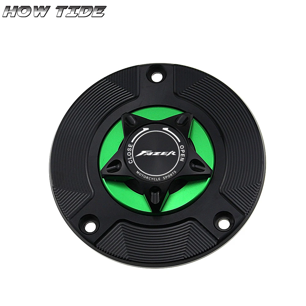 Алюминиевые бесключевые аксессуары для мотоциклов с ЧПУ крышка бензобака