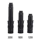 Регулируемый 180X зум C-образное Крепление объектива 0.7X  4.5X увеличение 22 мм для HDMI совместимый USB промышленный видеомикроскоп камера