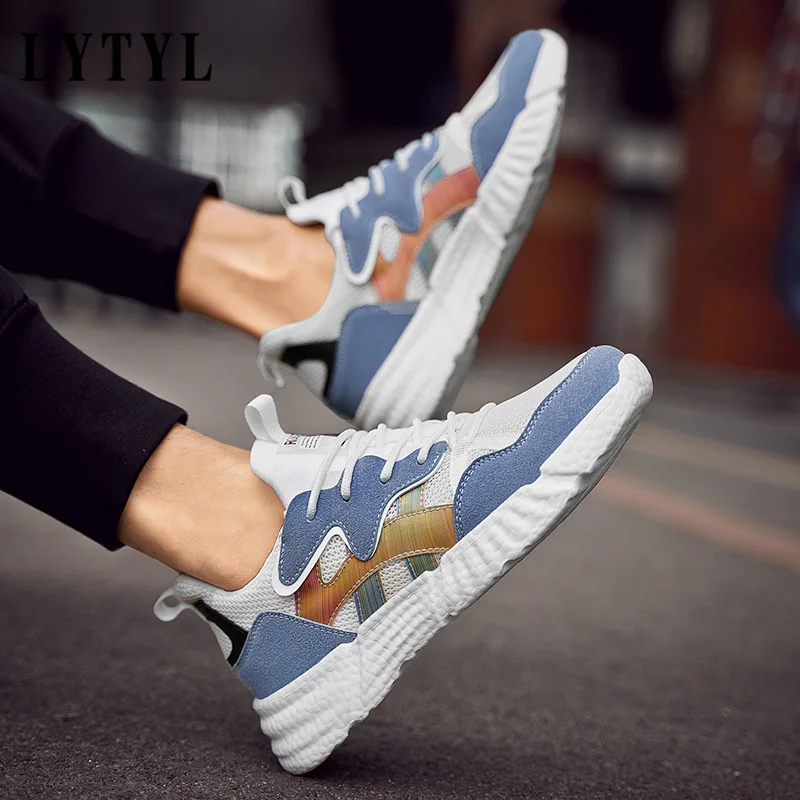 

Skateboarding Informales Para Hombre Y Mujer, Zapatos Planos Transpirables Para Caminar Al Aire Libre, Para Primavera B20-625