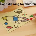 Детская игрушка-пазл для раннего развития, с рисунком из песка