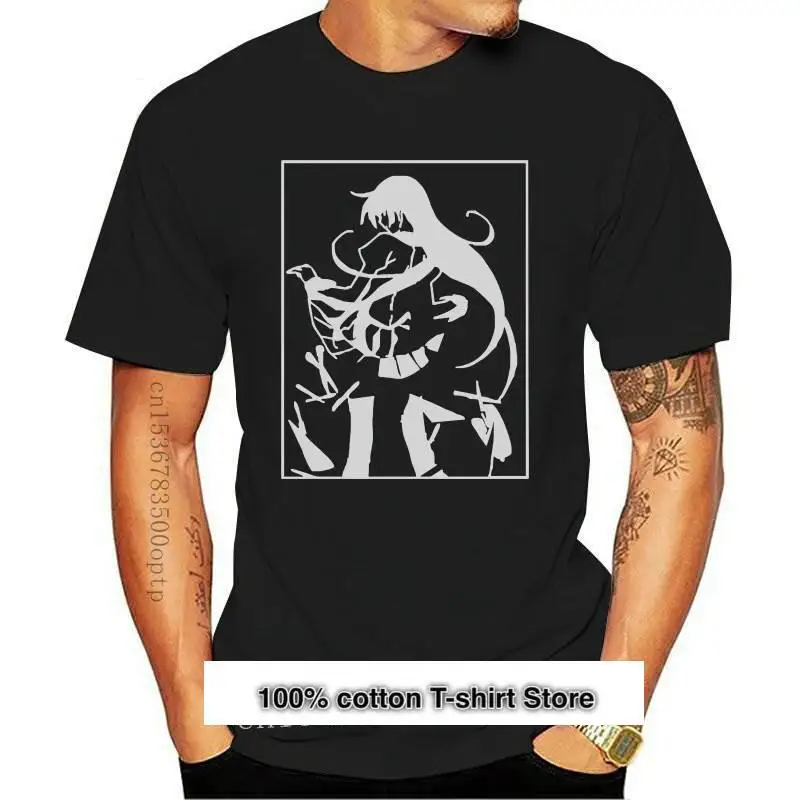 

Camiseta de Bakemonogatari para hombre, camisa с принтом персонажа аниме Monogatari Koyomi aragi