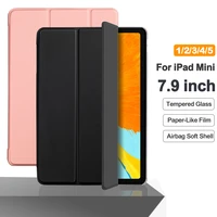 flip tablet case for ipad mini 4 5 7 9 a2124 funda pu leather smart cover for ipad mini 1 2 3 a1489 a1432 a1538 folio capa
