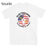 Electrician T-Shirt Backbone of America Union IBEW Local Worker Gift Dad Men hawaiian shirts for women