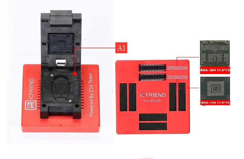 Оригинальная новая версия легкий Jtag plus box Easy + JTAG /UFI/MEDUSA ISP адаптеры UFS 2 в 1