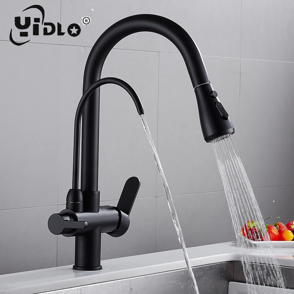 Смесители для кухни torneira para cozinha de parede кран кухонный фильтр воды Три способа