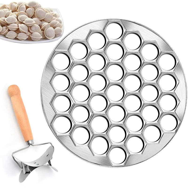 

Кухонные инструменты для рукоделия, 37 отверстий, стандартный алюминиевый резак для теста, для изготовления Пельменей
