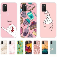 case for samsung galaxy a03s silicon luxury shell case on galaxy a 03s 6 5 inch tpu back cover shockproof full protection bumper