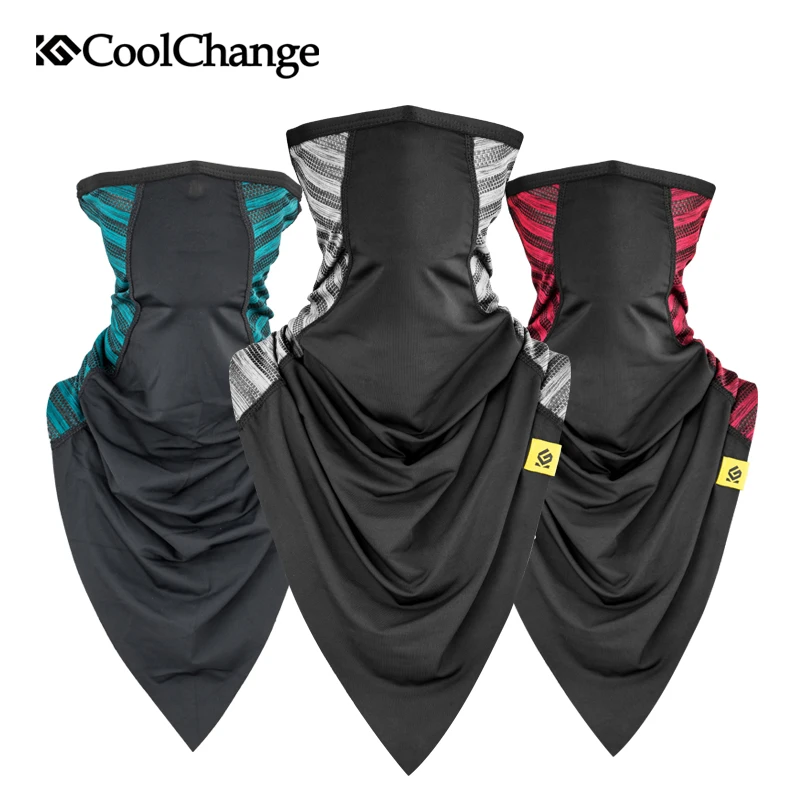 

CoolChange Cycling Scarf Bandana Outdoor Sports Bicycle Triangle Bandana Headband MTB Ride Bike Equipment Face Mask Headwear