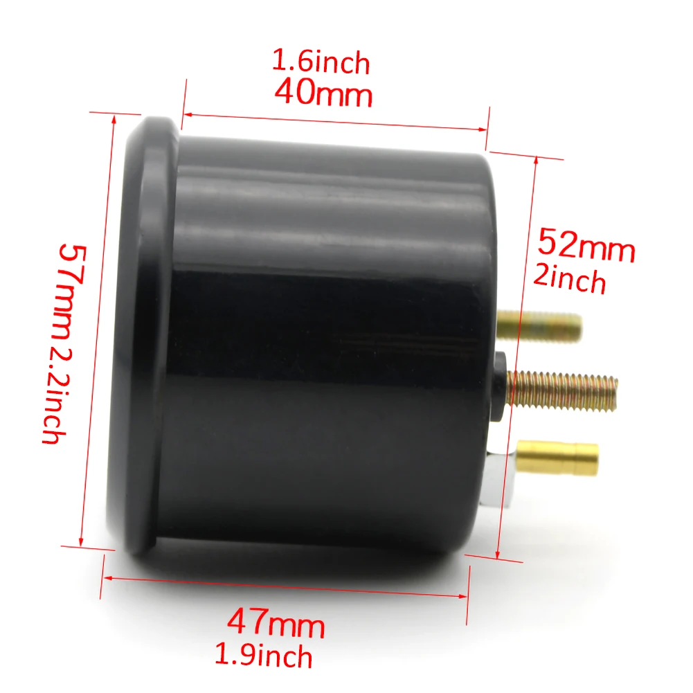 Автомобильный манометр 2 &quot52 мм турбо калибр 1 ~ бар/ 30 PSI вакуумный пресс метр для