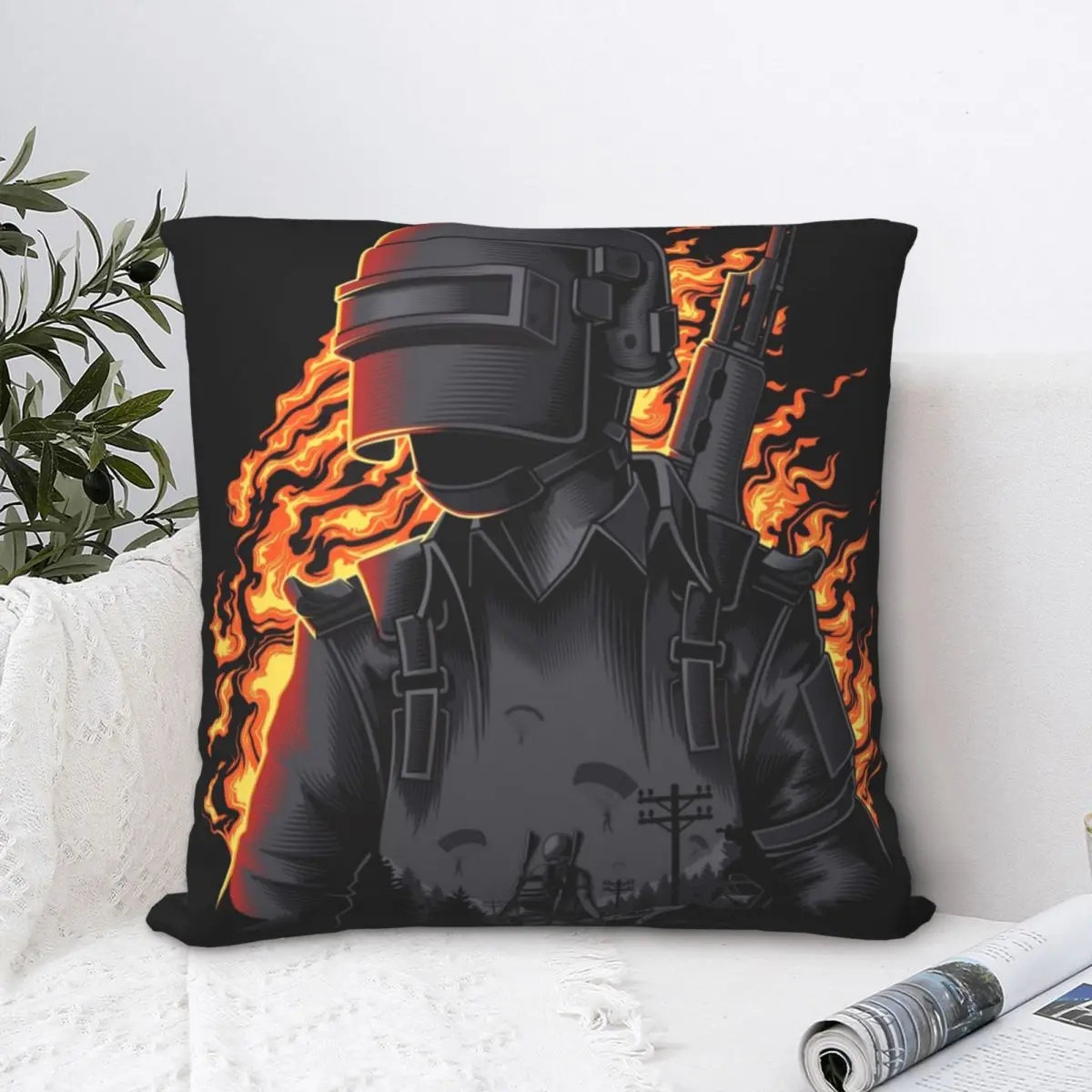 

Удивительная модель, PUBG AWM, тактическая конкурентоспособная игра для дивана, Автомобильный декоративный мягкий корпус