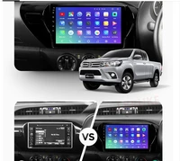 for toyota hilux rhd 2015 2020 android10 0 car dvd player gps multimedia auto radio car navigator stereo receiver 64gb carplay