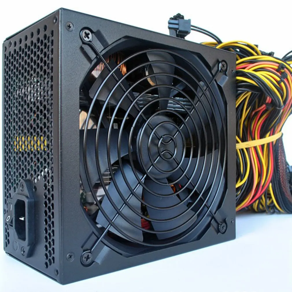

Mining Computer Mining Machine Power Supply Server Dedicated Without Power Cord 6 Cards Server Dedicated Miner Power Supply