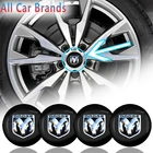Наклейки на крышки для Dodge Journey Caliber Challenger Ram Charger 1500 Stratus Дротика Dakota Durango, 4 шт., 56 мм