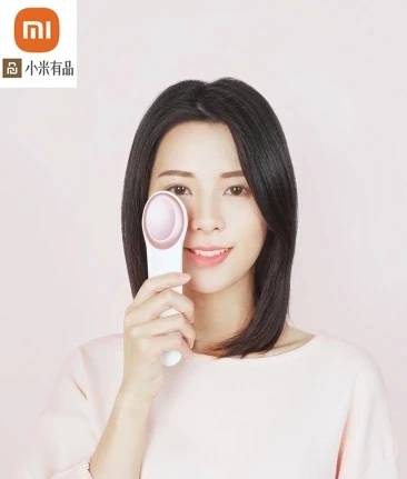 売却 オリジナルxiaomi Mijia目ホットとコールドマッサージ器女性スパコンパクトメンテナンス機器ホットとコールドダブル