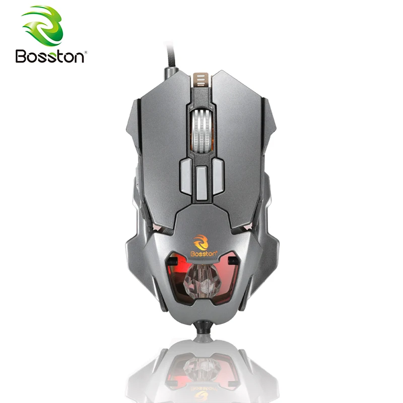 Игровая мышь Bosston 3D Steelseries 3200 DPI программируемые геймерские мыши для игрового ПК