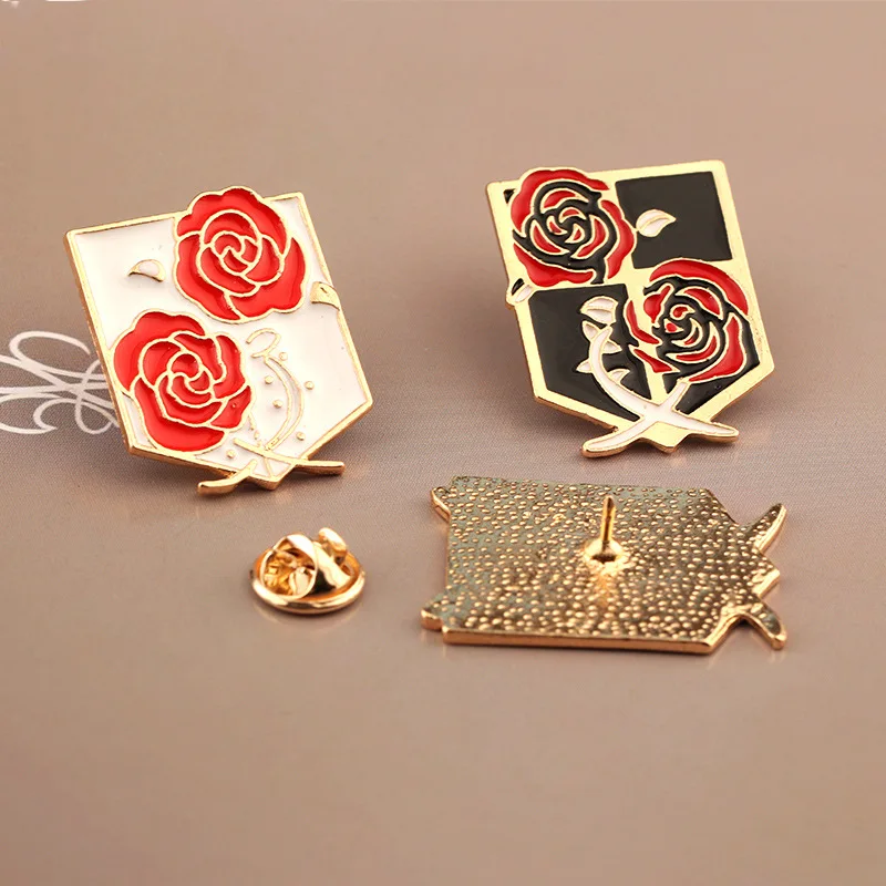 Значок на лацкан с эмалью эмблемой легионов персонажей аниме атака Титанов |