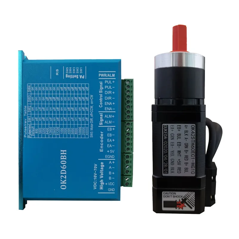 Шаговый двигатель с замкнутым циклом и планетарным редуктором NEMA17 | Обустройство