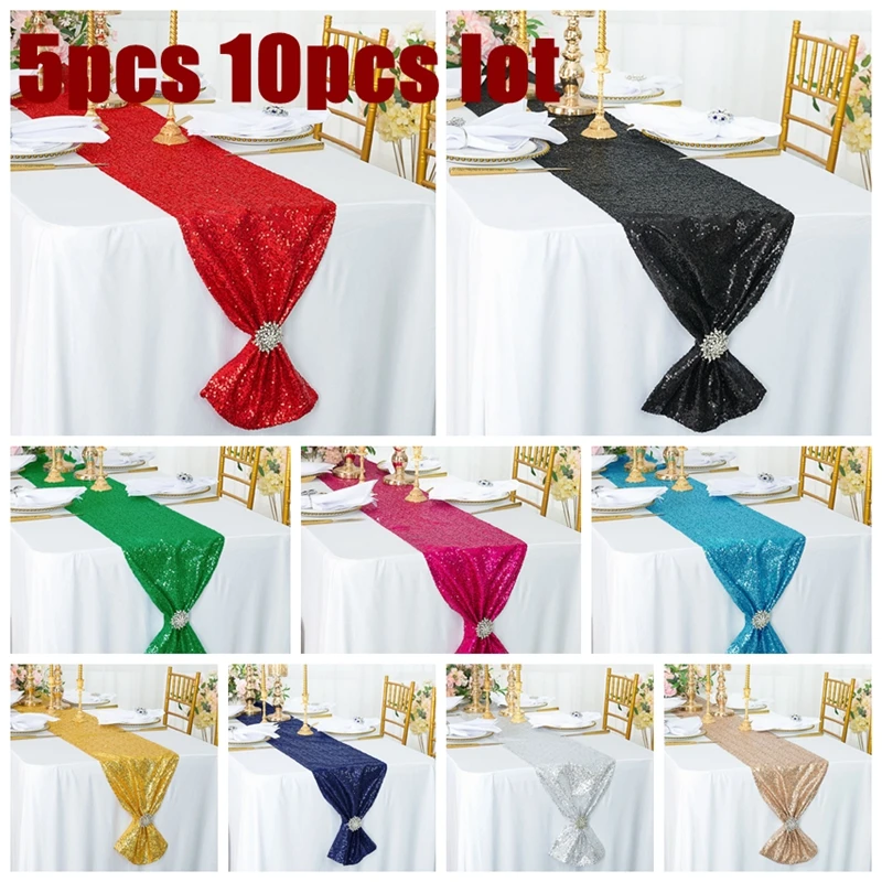 Оптовая цена вечерние скатерти с блестками для скатертей свадебные украшения