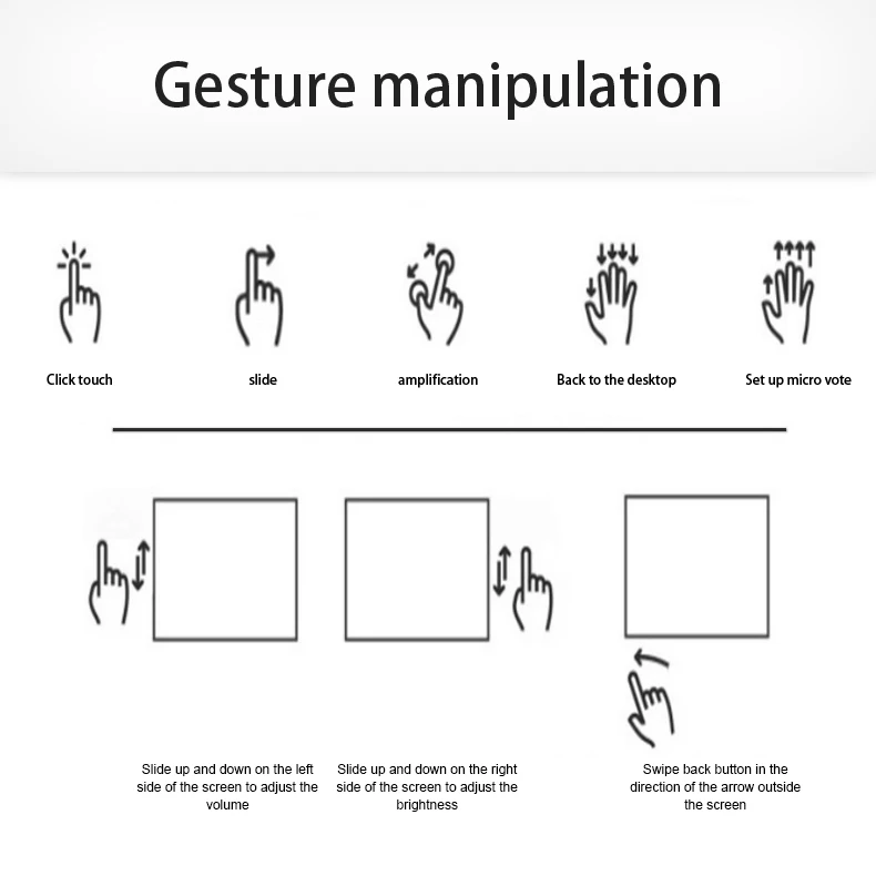 Большой сенсорный проектор экран 150 дюймов Android Wi-Fi Bluetooth HD домашний кинотеатр