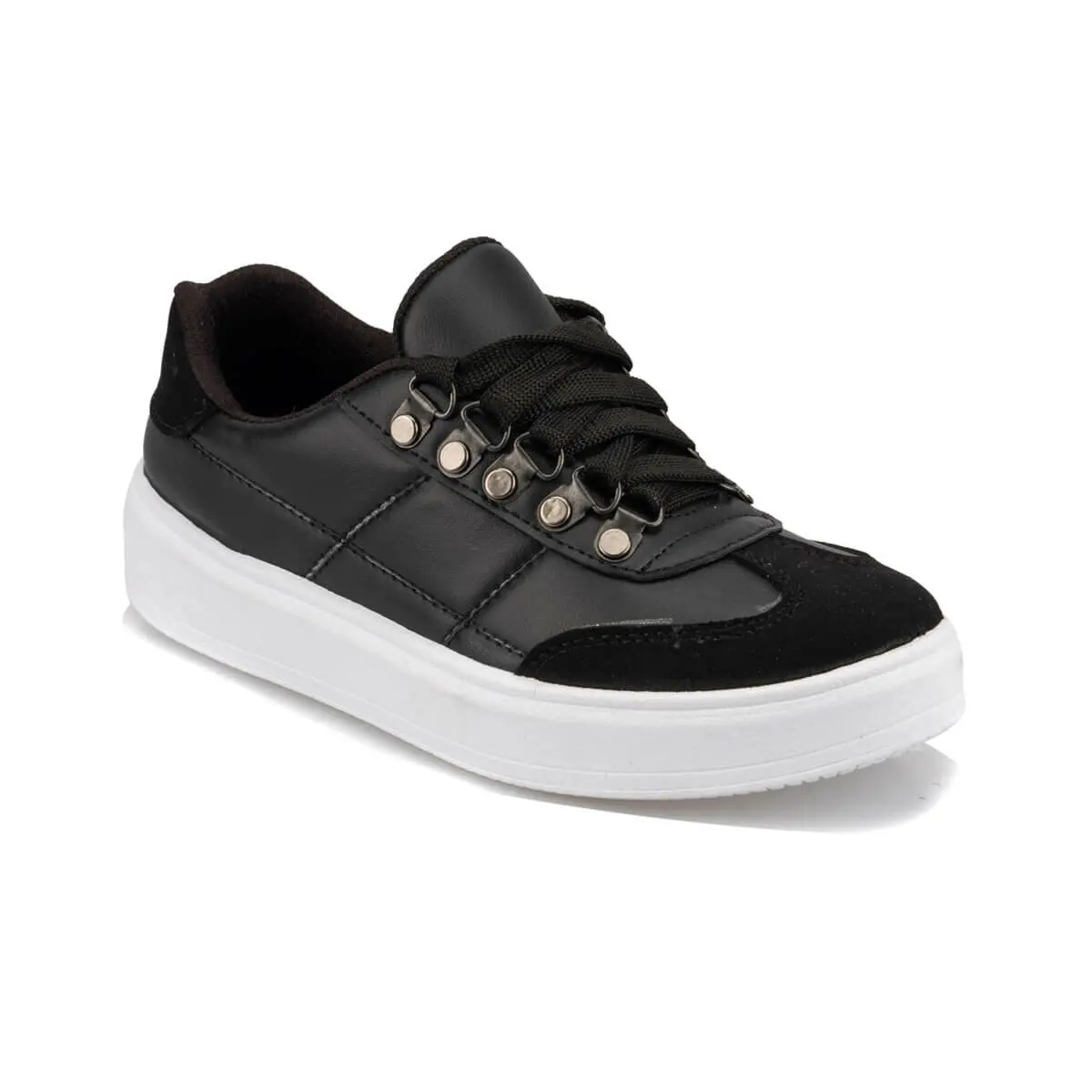 

FLO 92.511877.F Black Male Child Sneaker Shoes Polaris