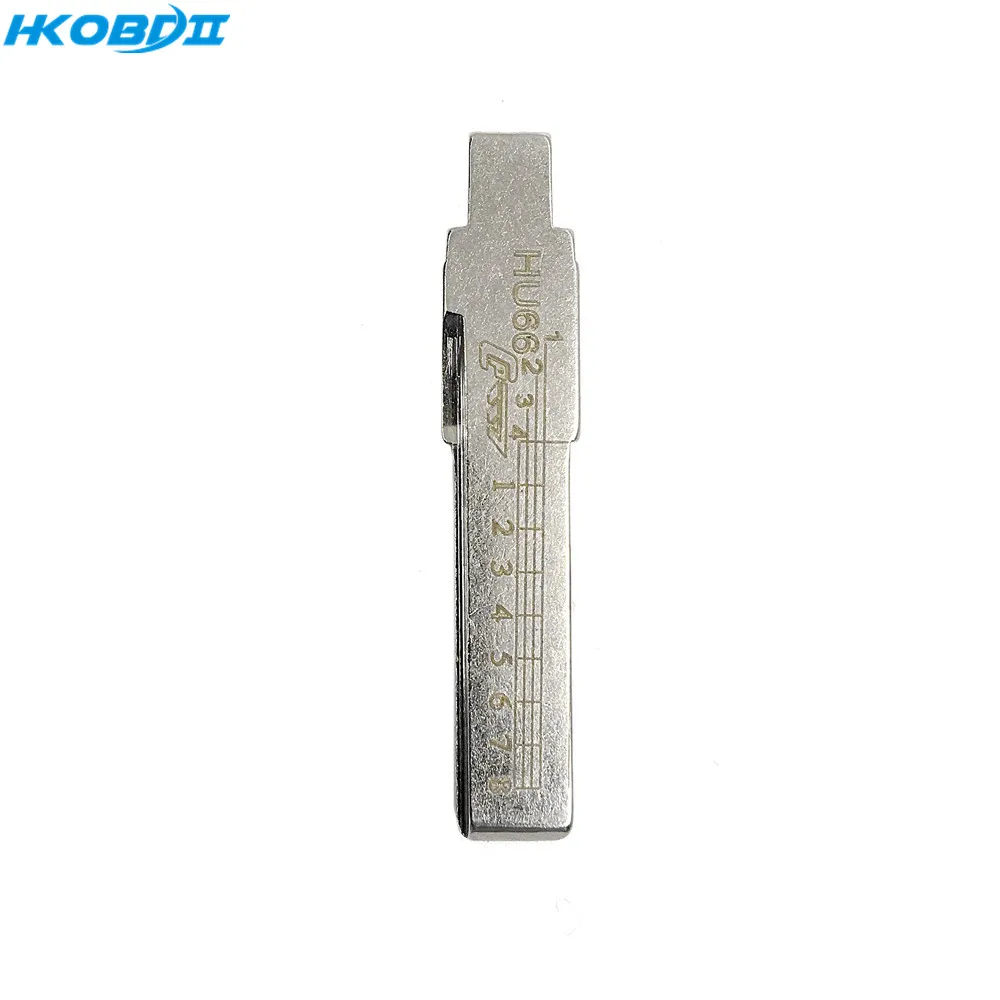 HKOBDII 10/50/100 шт HU66 для Cayenne Bugatti Uncut #31 NO.31 Blade 31 2 в 1 LiShi Автомобильный ключ лезвие со