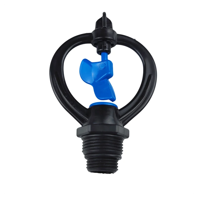 

1/2 и 3/4 дюйма поливочный спринклер для газона с поворотом на 360 градусов, автоматическая Поворотная насадка, спринклер для садовых принадлеж...