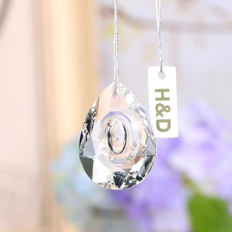 Модная овальная блестящая Хрустальная подвеска H &amp D подвесное украшение