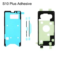 20pcs outer glass frame sticker for samsung s10 plus s10e lite front screen lcd and back battery adhesive