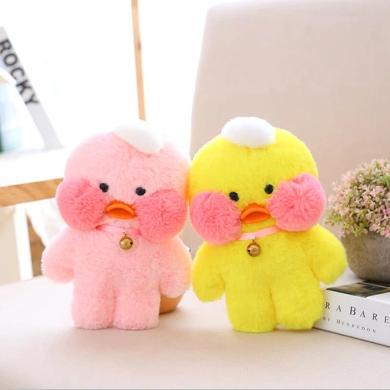 

INS Cafe Plush Figure Toys Duck Stuffed Animal The Internet Star Hyaluronic acid duck Mini