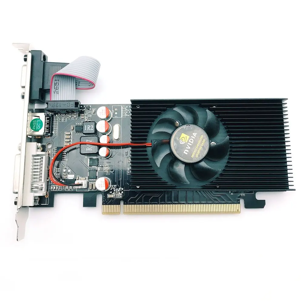 GT730 2 Гб видеокарта GV-N730-2GI D3 128Bit GDDR3 графические карты для GT 730 HDMI-совместимый Dvi б/у
