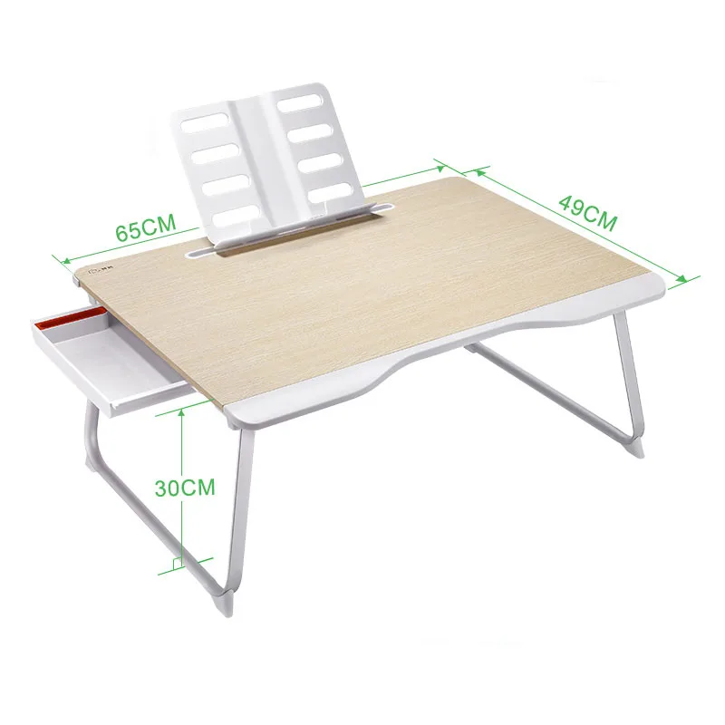 Bed table laptop student desk bedroom dormitory bed simple folding lazy children learning bay window | Мебель