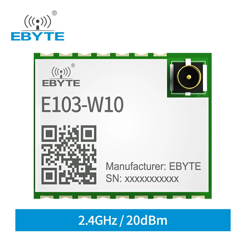 

WiFi Module ESP8285 2.4GHz Serial to WiFi Wireless Ttransparent Transmission Control Board EBYTE E103-W10 AT Command IPEX