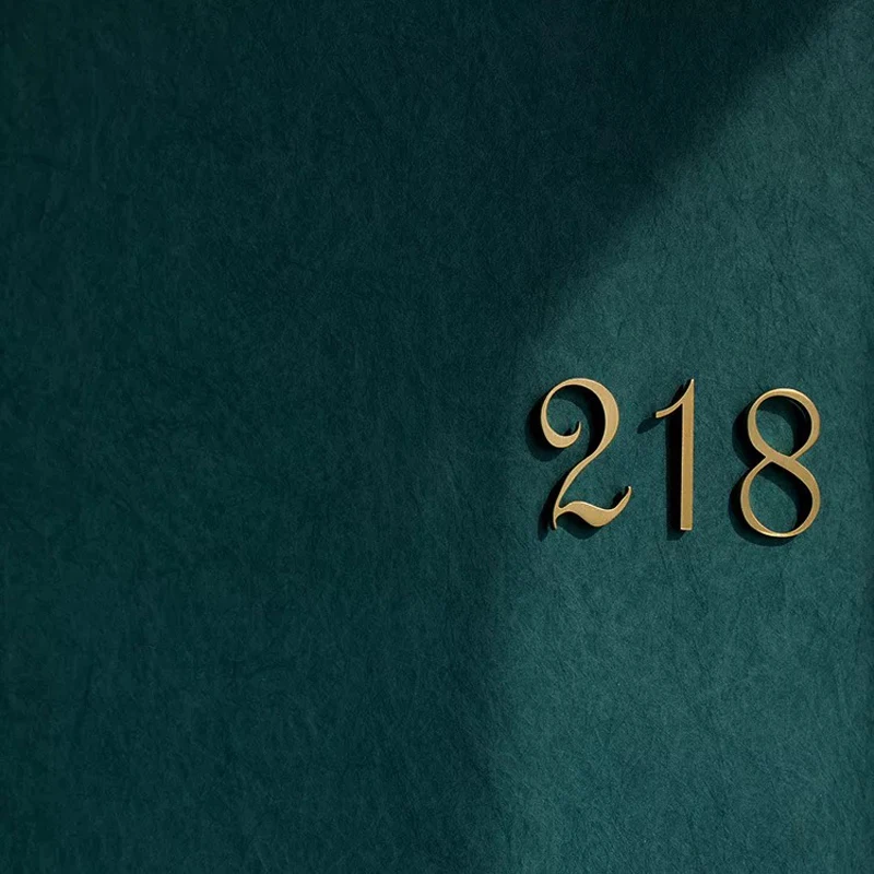 Латунная табличка размером 50 мм для двери в ретро стиле декоративная отеле дома