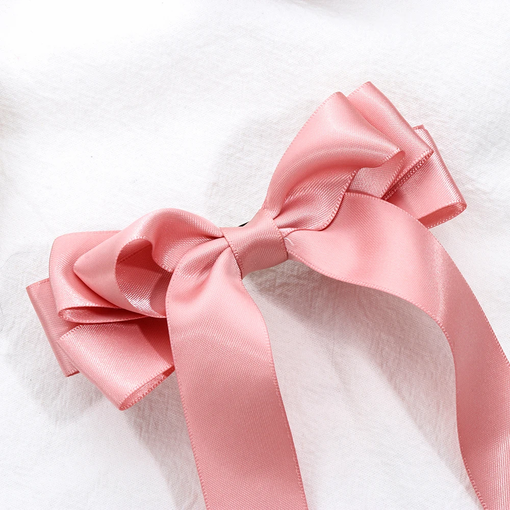 Женская лента с бантом завязки для волос заколки Бабочка бант Шпилька аксессуары