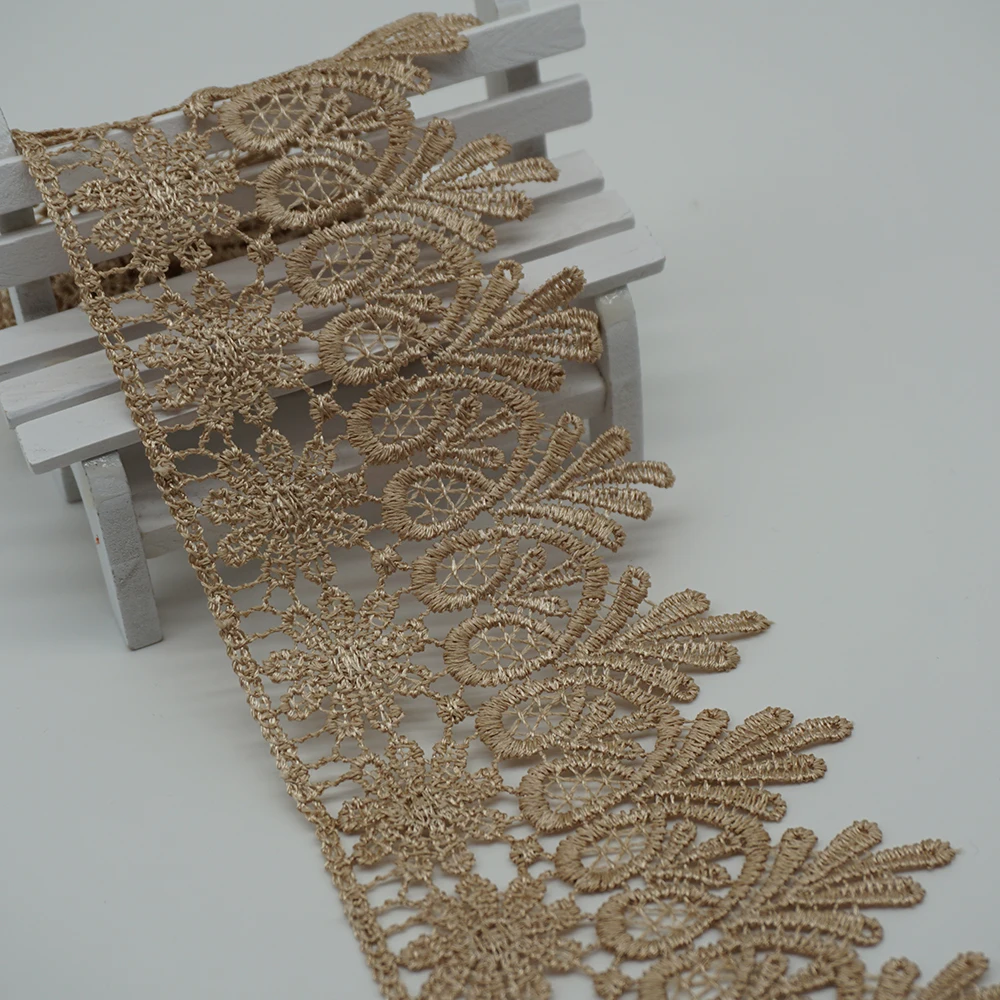 Кружевное украшение лентами для костюма 2 ярда 8 см отделка платья аппликация