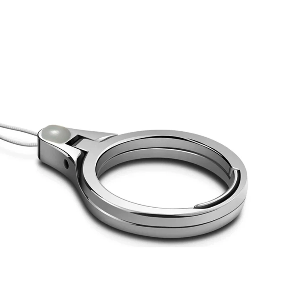 2 in 1 Metal Cell Phone Lanyard Finger Ring Multifunction Mobile Holder 2020 new | Мобильные телефоны и аксессуары