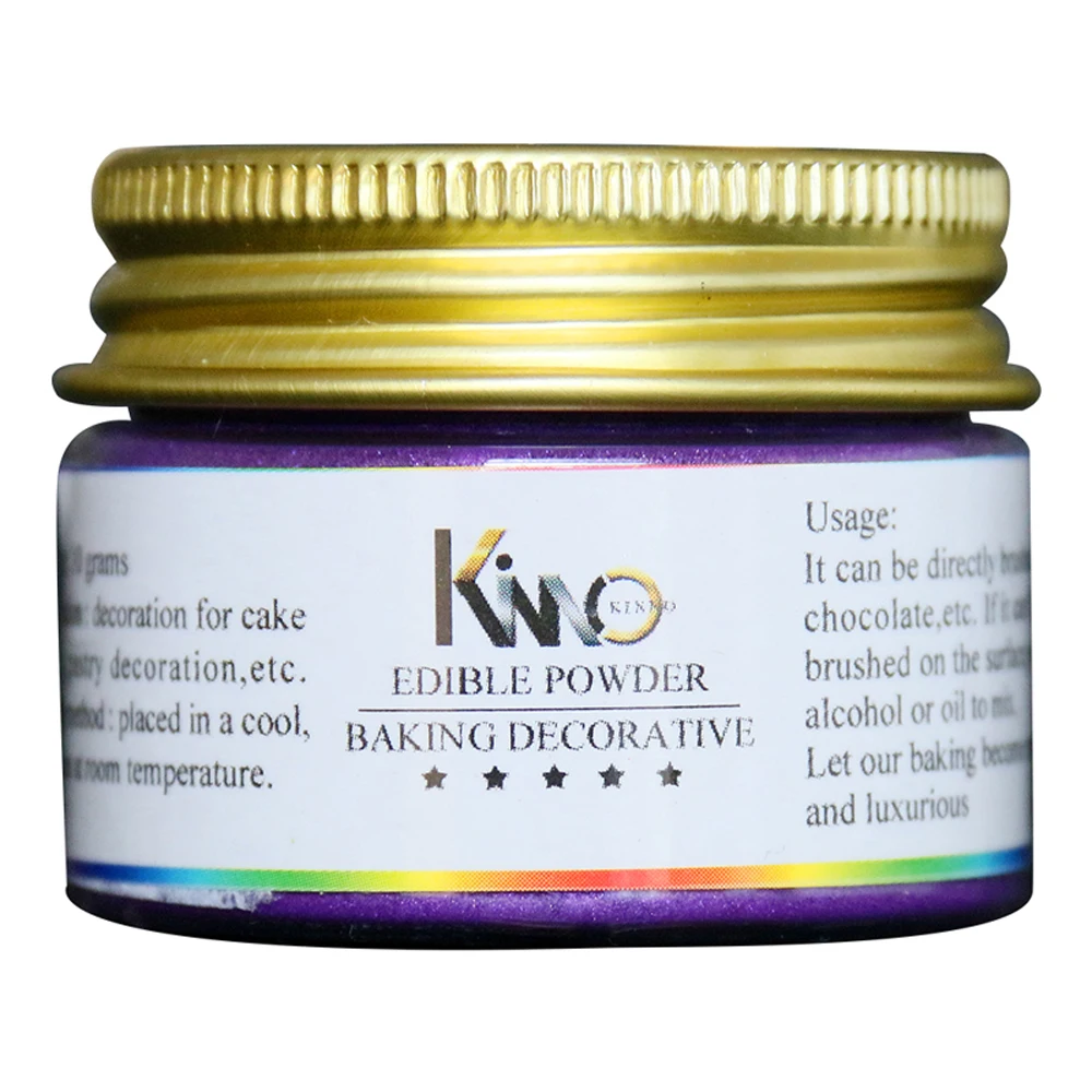 Пищевая пудра фиолетовый пигмент в торт украшение кондитерский хлеб Colorante Comestible