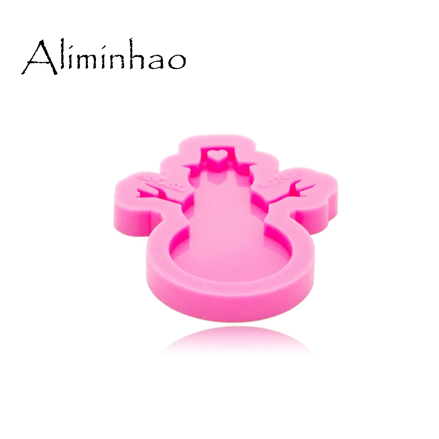 DY0254 блестящая Рождественская декоративная форма снеговика силиконовые формы DIY