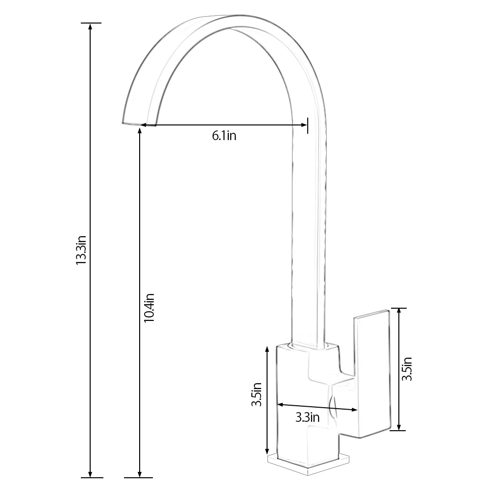 Современный Смеситель для кухни смеситель раковины латунный поворотный