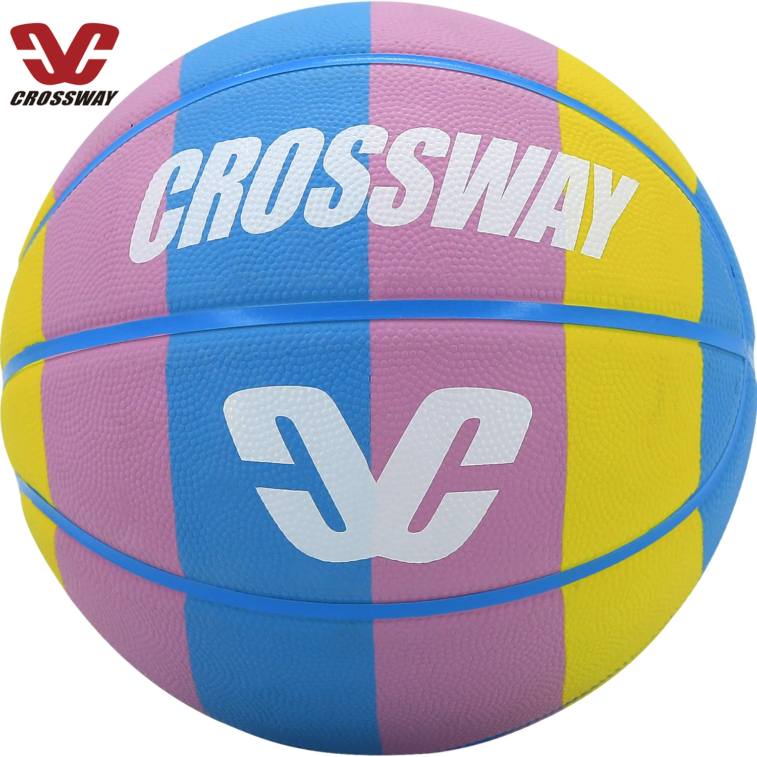 

CROSSWAY Basketeball Office Size 7&6&5&3 Game Balon De Basket Ball Baloncesto Free Accessories with Net Bag Needle Inflator