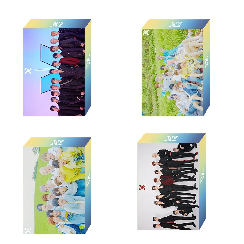 KPOP X1 Lomo Card Produce×101 X ONE fly новый альбом та же картина самодельные бумажные фото карты