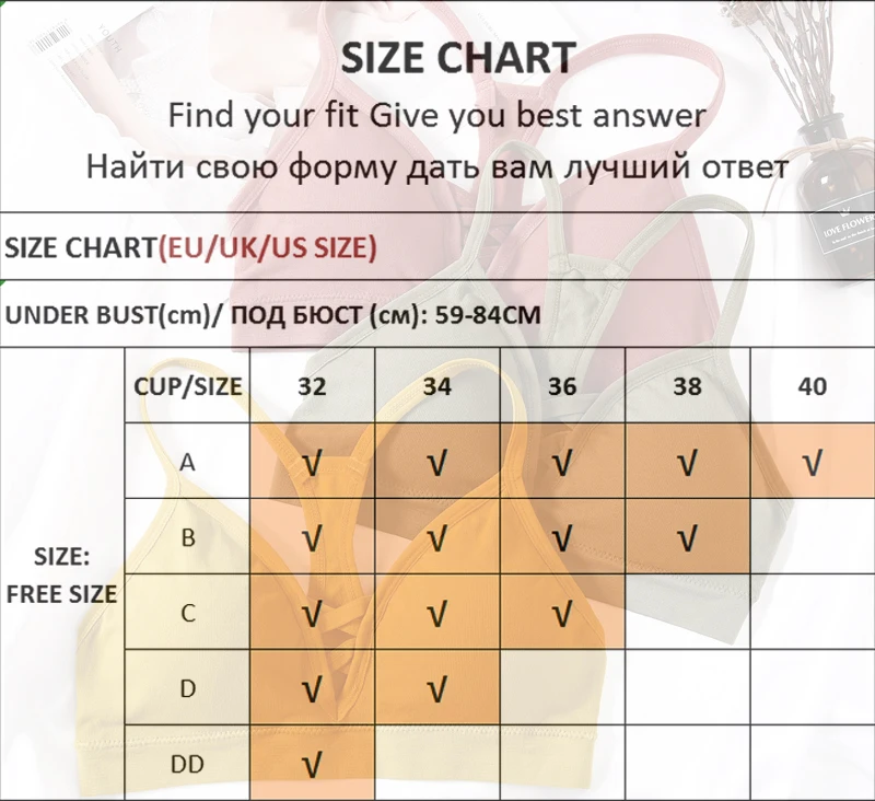 

FINETOO Women Bras Top Cotton Bralette Sexy Lingerie Fashion Hollow Brassiere Padded Backless Bra Wire Free Women Wireless Tops