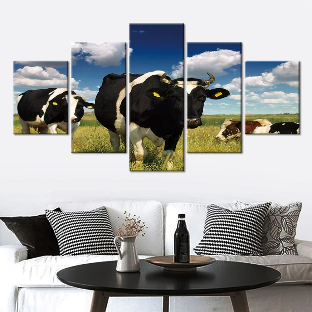 Плакаты и принты 5 шт. настенная Картина на холсте декоративная картина Техасский