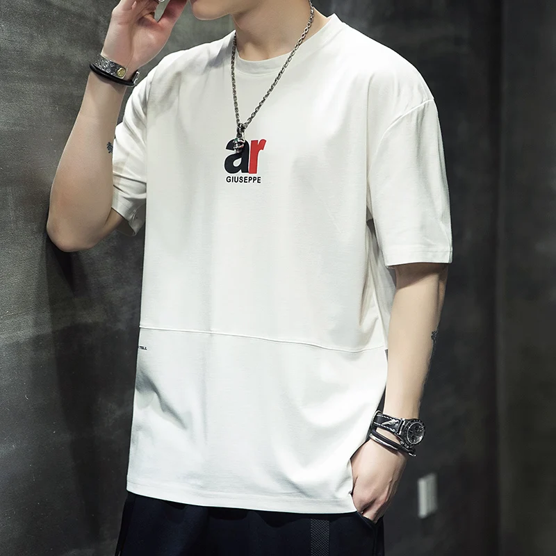 Men's New Design Brand Tops Clothing Hip Hop Stylish Summer T Shirts | Мужская одежда