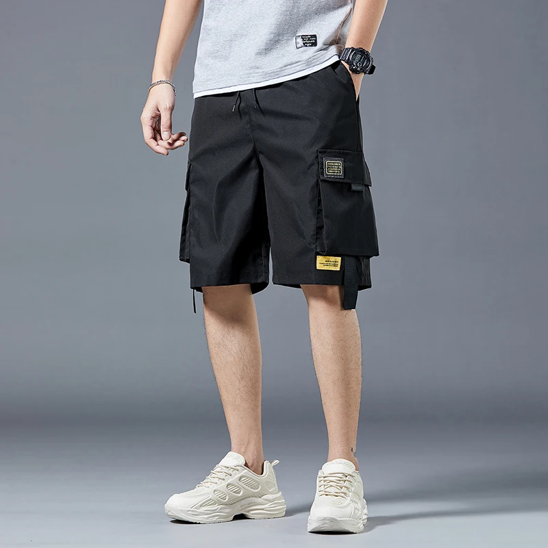 

Casual Shorts Men's and Women's Fashion Beach Shorts Multi-Pocket Bermuda Cargo Short Pants Male 4XL Oversized Summer 2021
