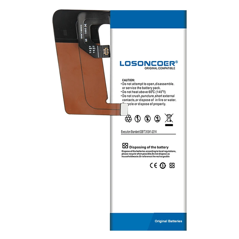 Аккумулятор LOSONCOER BM4N BM4M 100% мАч для Xiaomi 10 Mi10 pro M10 Mi10pro|Аккумуляторы мобильных