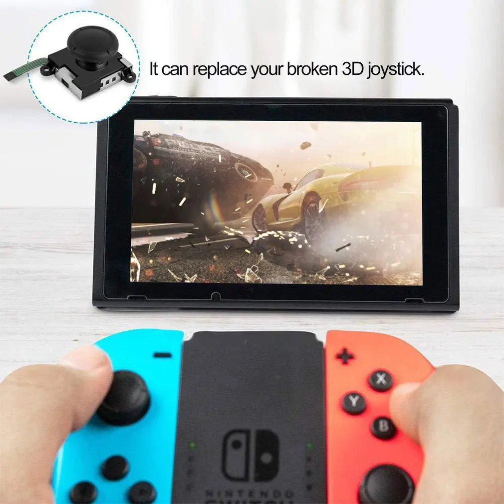 Для переключателя JOY-CON NS левая/правая перекидная рукоятка джойстик Рокер Джойстик аналоговый контроллер ремонт 3D для nintendo Switch